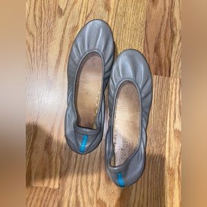 Tieks - tan, size 8